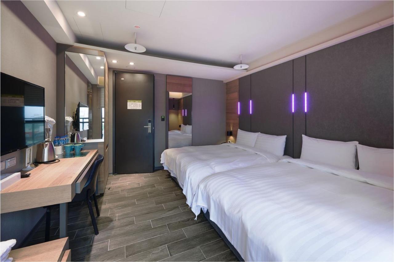 Kiwi Share Hotel Zhongli Buitenkant foto