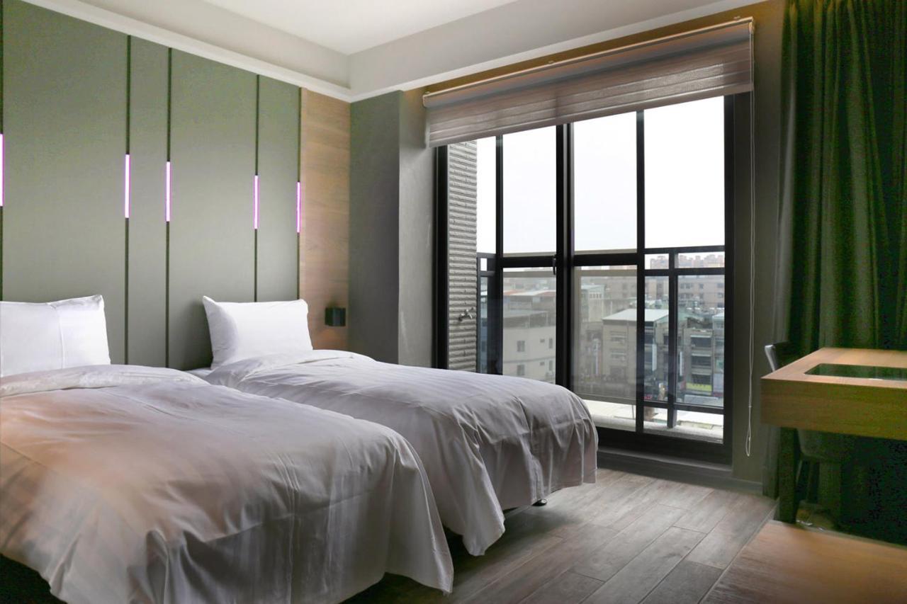 Kiwi Share Hotel Zhongli Buitenkant foto