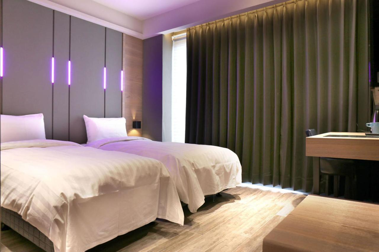 Kiwi Share Hotel Zhongli Buitenkant foto